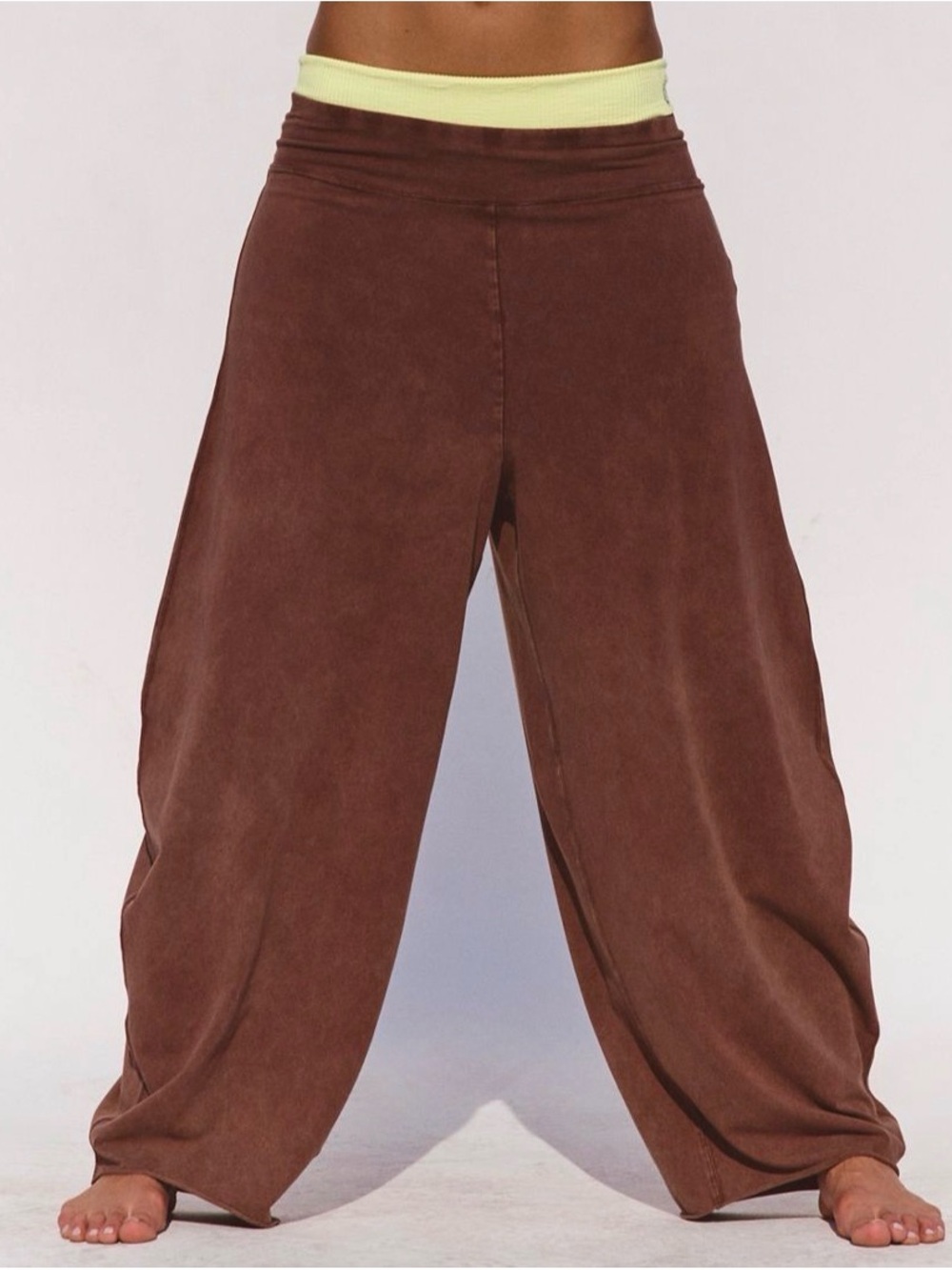 NWT Free People Hot Shot Easy Pant  Cocoa